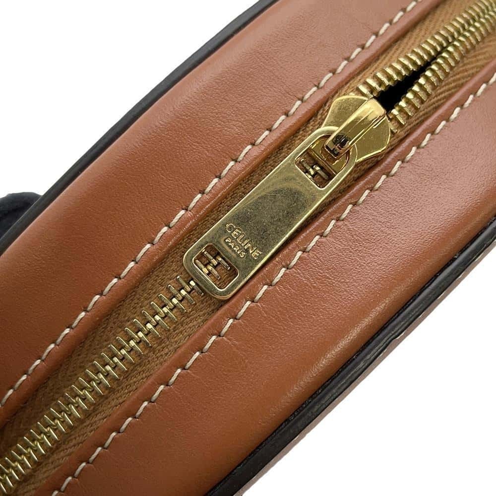 Celine Shoulder Bag Oval Purse Cuile Triomphe Pochette - Picture 12 of 12